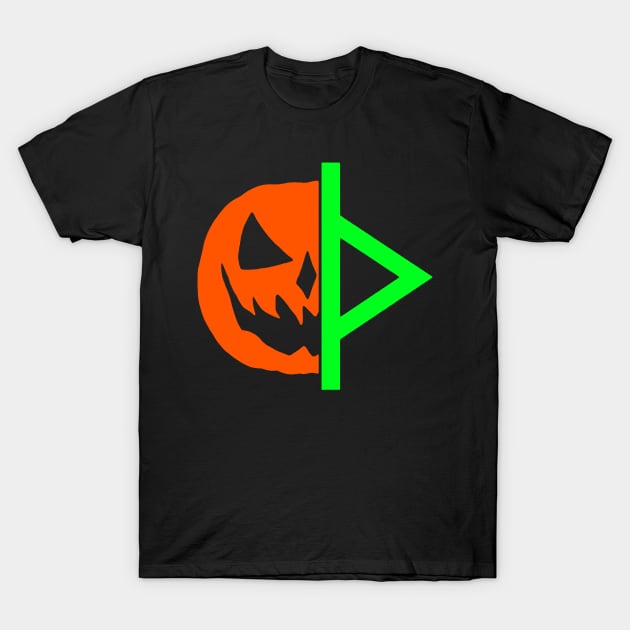 Halloween 6 pumpkin / thorn (thurisaz) T-Shirt by The_Shape